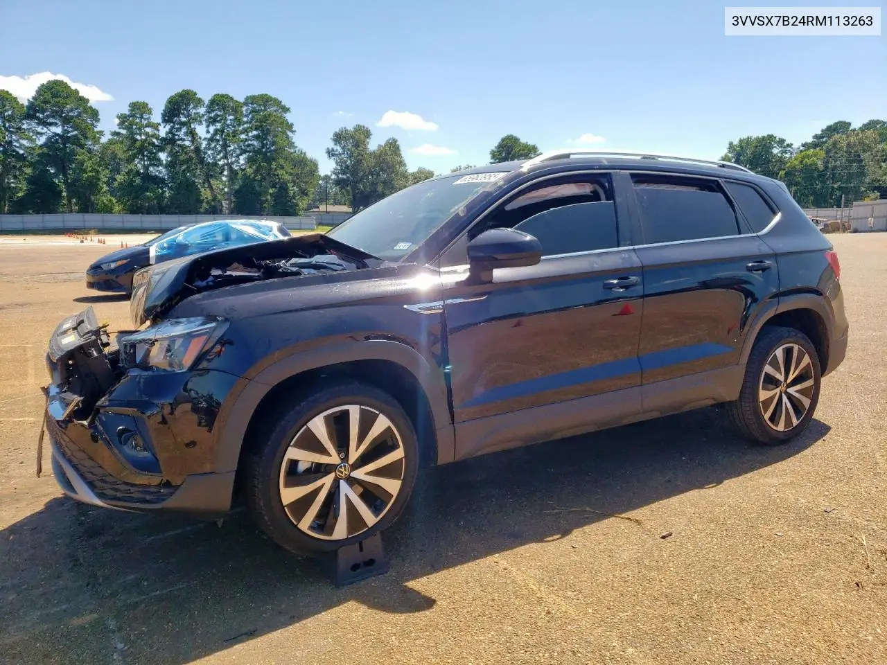 2024 Volkswagen Taos Se VIN: 3VVSX7B24RM113263 Lot: 65963955