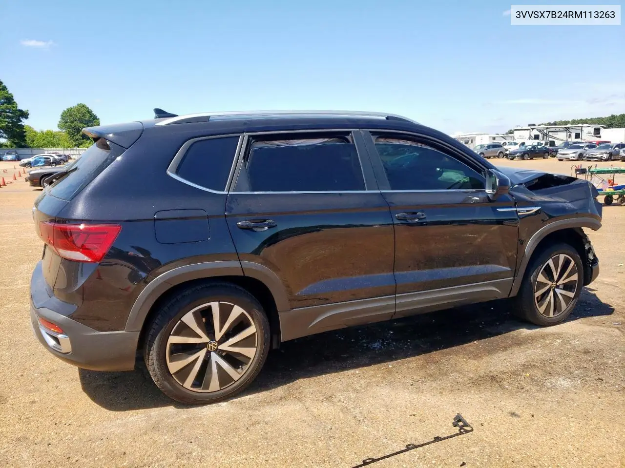 2024 Volkswagen Taos Se VIN: 3VVSX7B24RM113263 Lot: 65963955