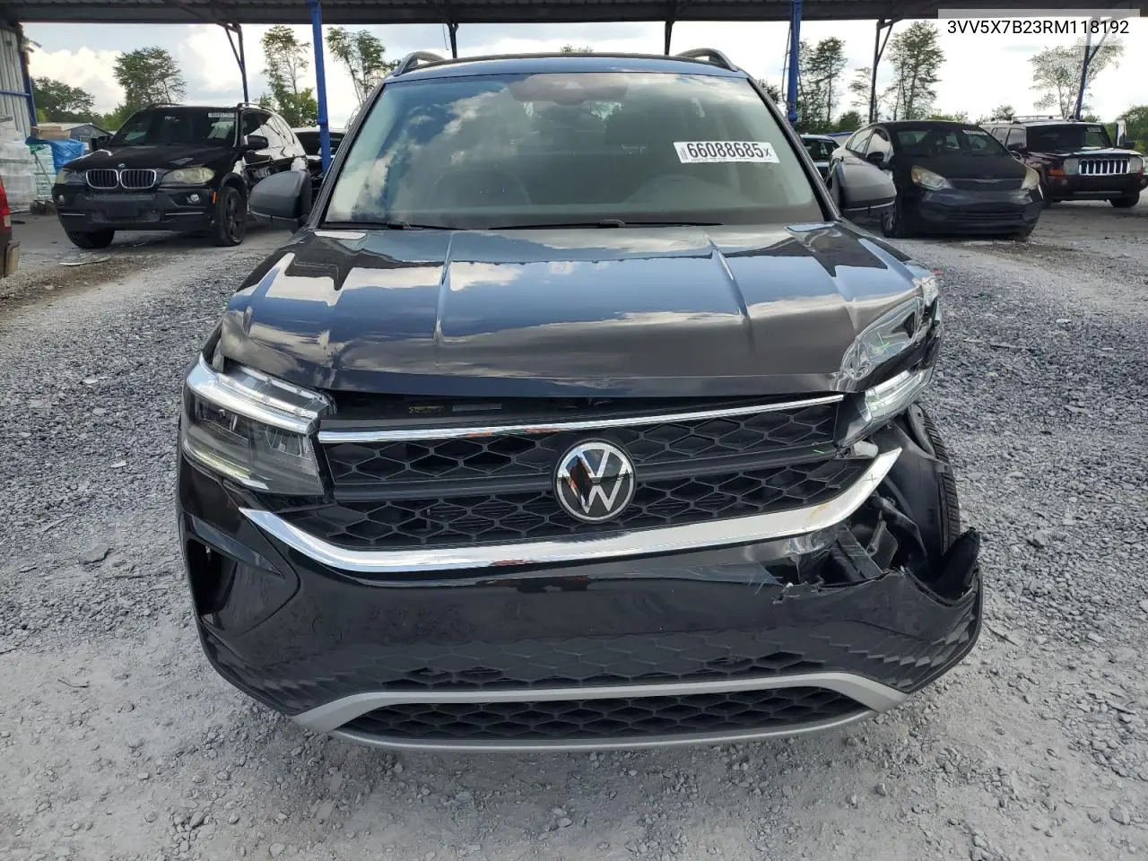 2024 Volkswagen Taos S VIN: 3VV5X7B23RM118192 Lot: 66088685