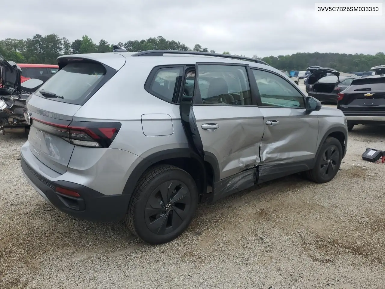 2025 Volkswagen Taos S VIN: 3VV5C7B26SM033350 Lot: 55145875