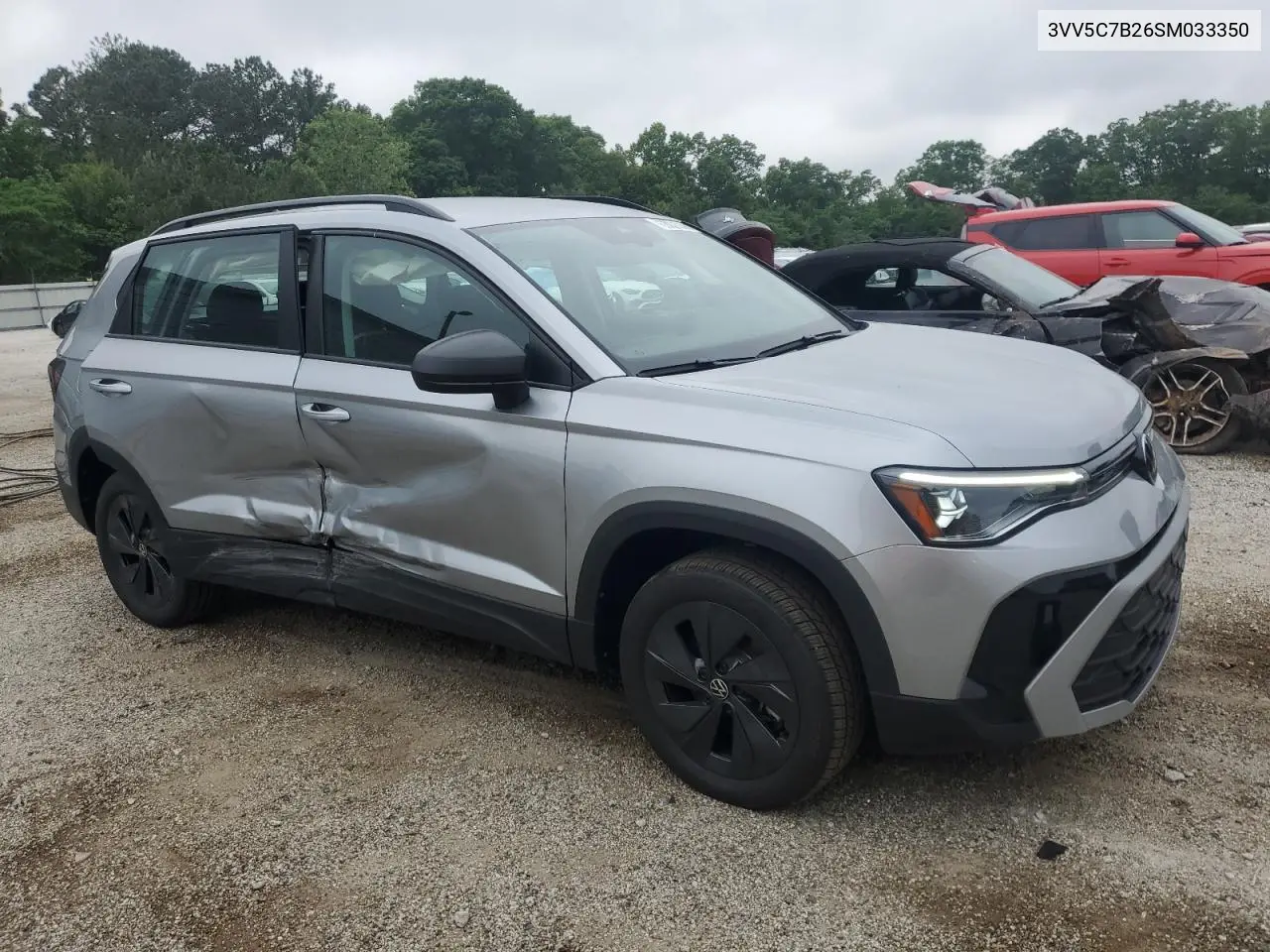 2025 Volkswagen Taos S VIN: 3VV5C7B26SM033350 Lot: 55145875