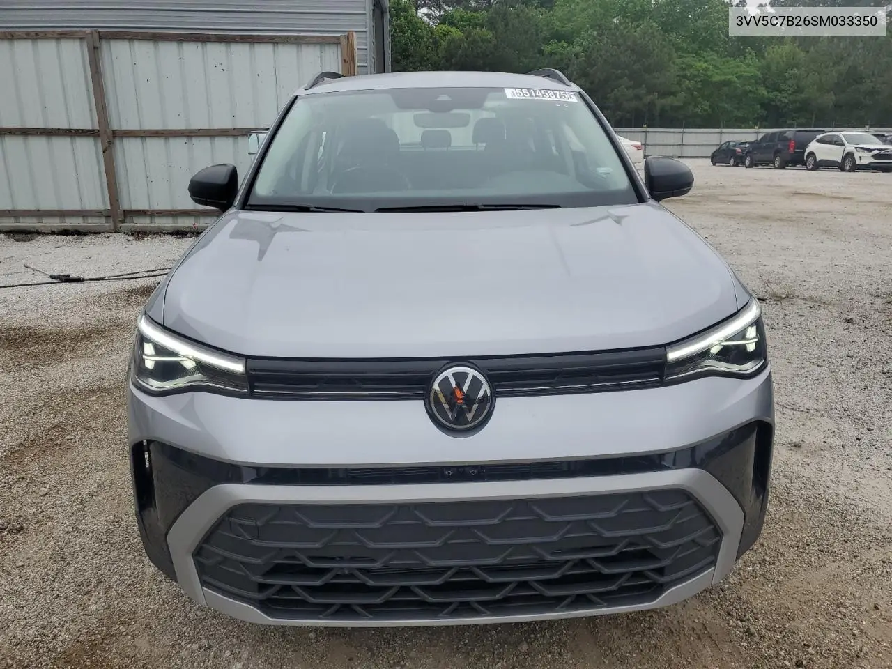 2025 Volkswagen Taos S VIN: 3VV5C7B26SM033350 Lot: 55145875