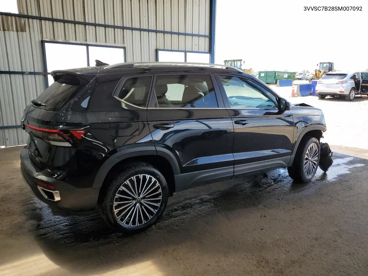 2025 Volkswagen Taos Se VIN: 3VVSC7B28SM007092 Lot: 55644635