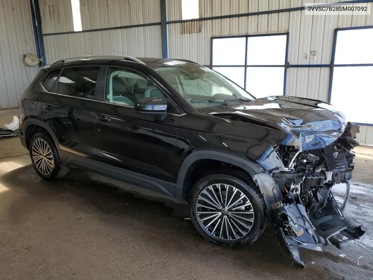 2025 Volkswagen Taos Se VIN: 3VVSC7B28SM007092 Lot: 55644635