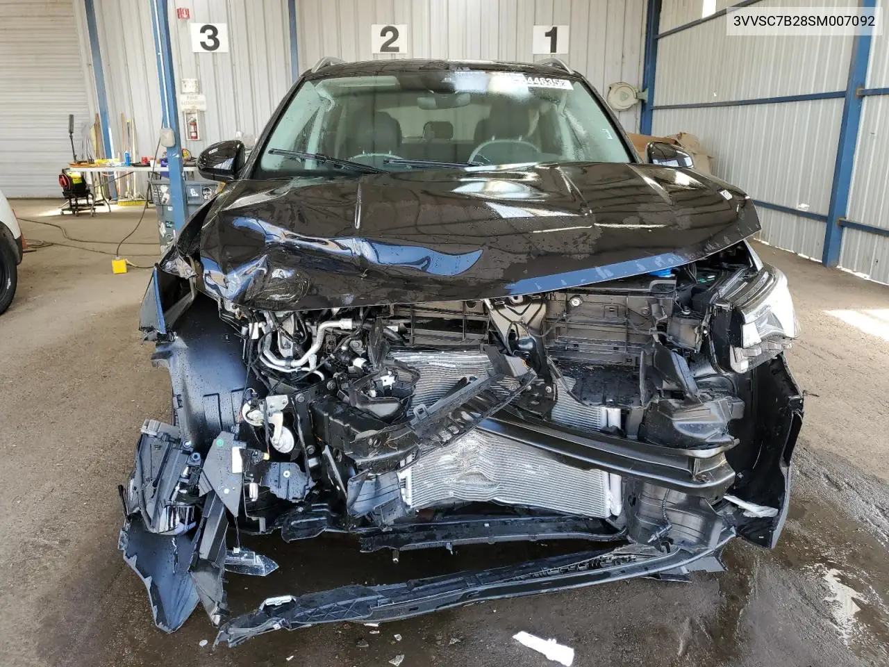 2025 Volkswagen Taos Se VIN: 3VVSC7B28SM007092 Lot: 55644635