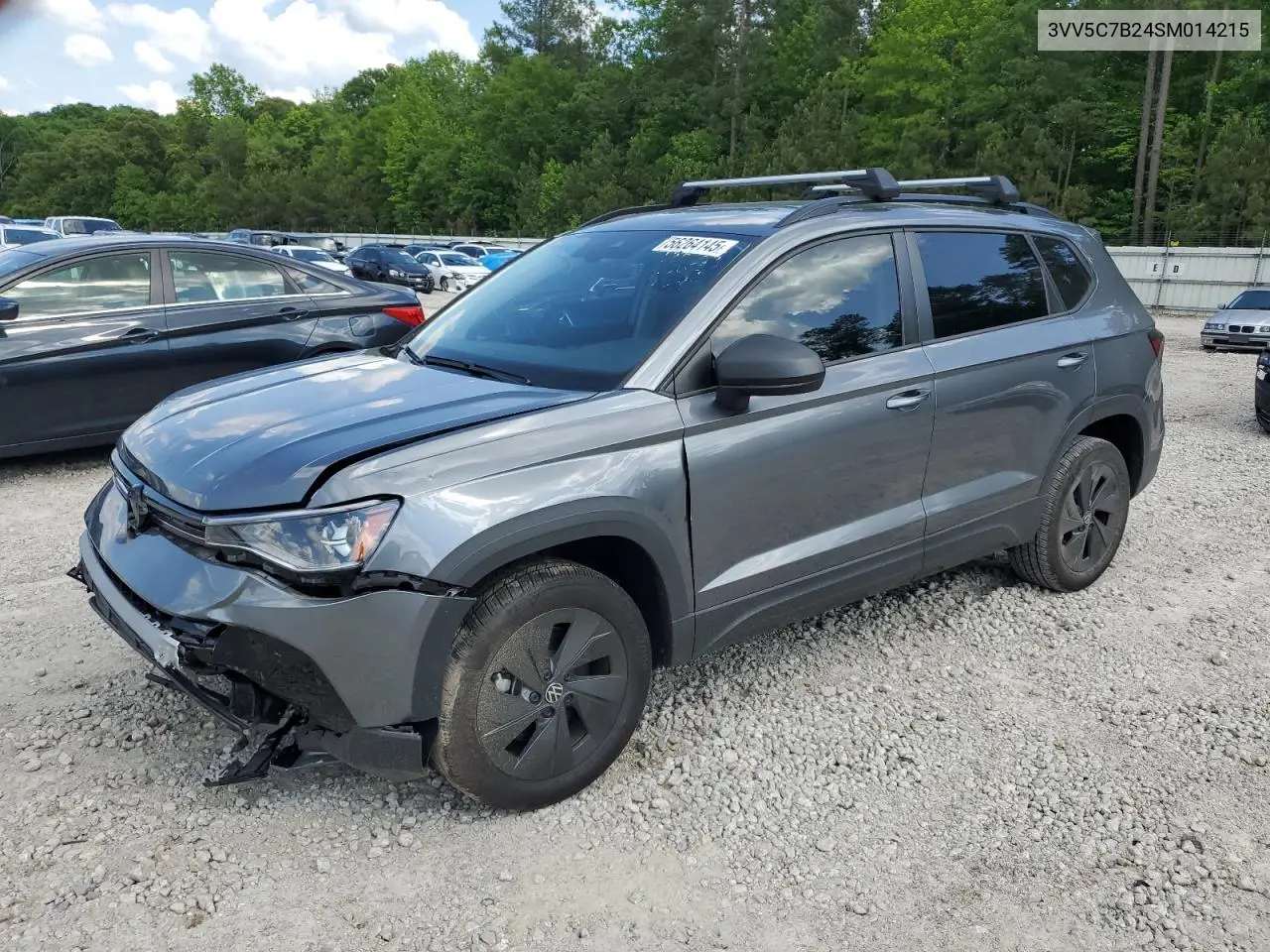 2025 Volkswagen Taos S VIN: 3VV5C7B24SM014215 Lot: 56264145