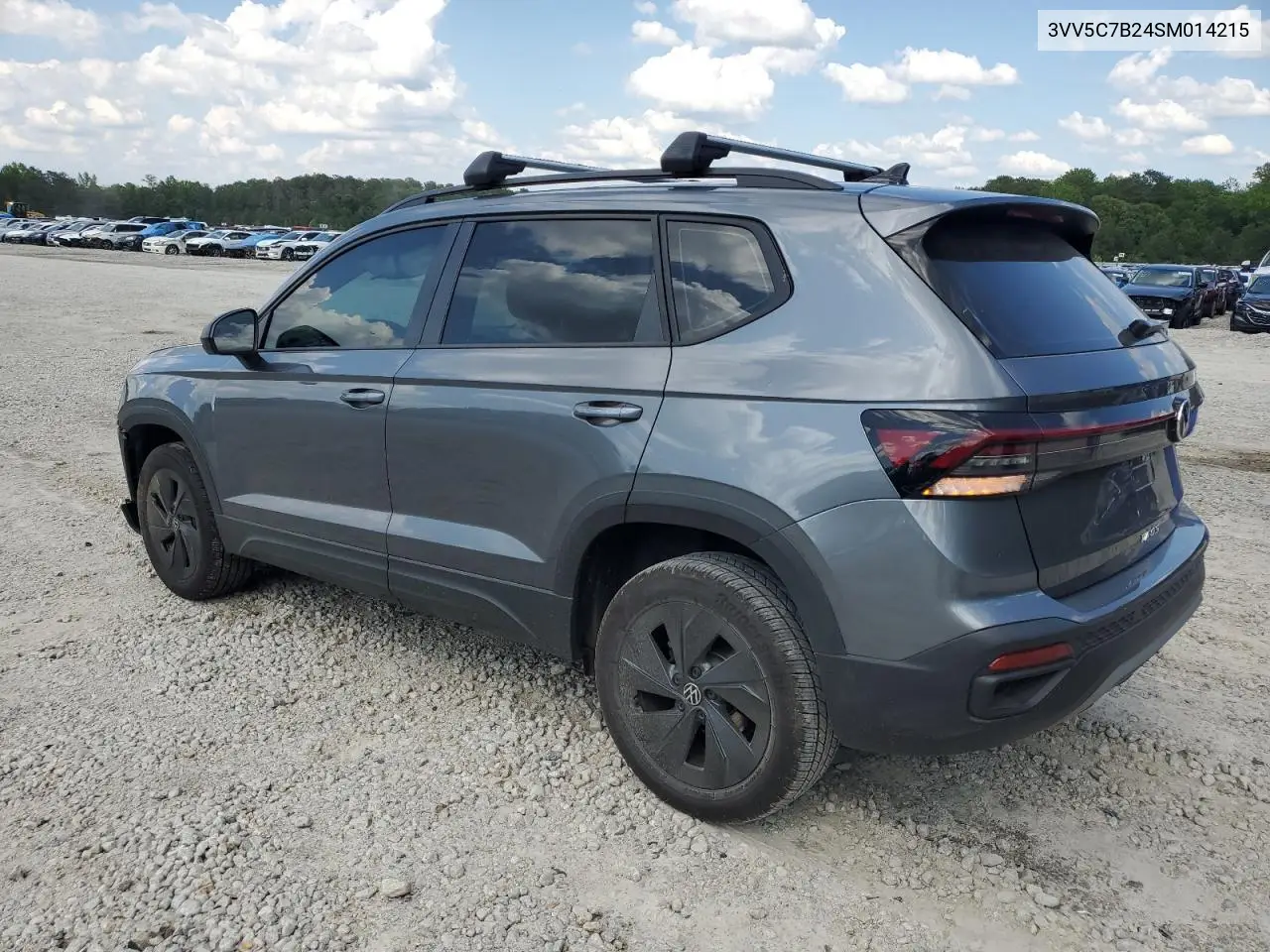 2025 Volkswagen Taos S VIN: 3VV5C7B24SM014215 Lot: 56264145