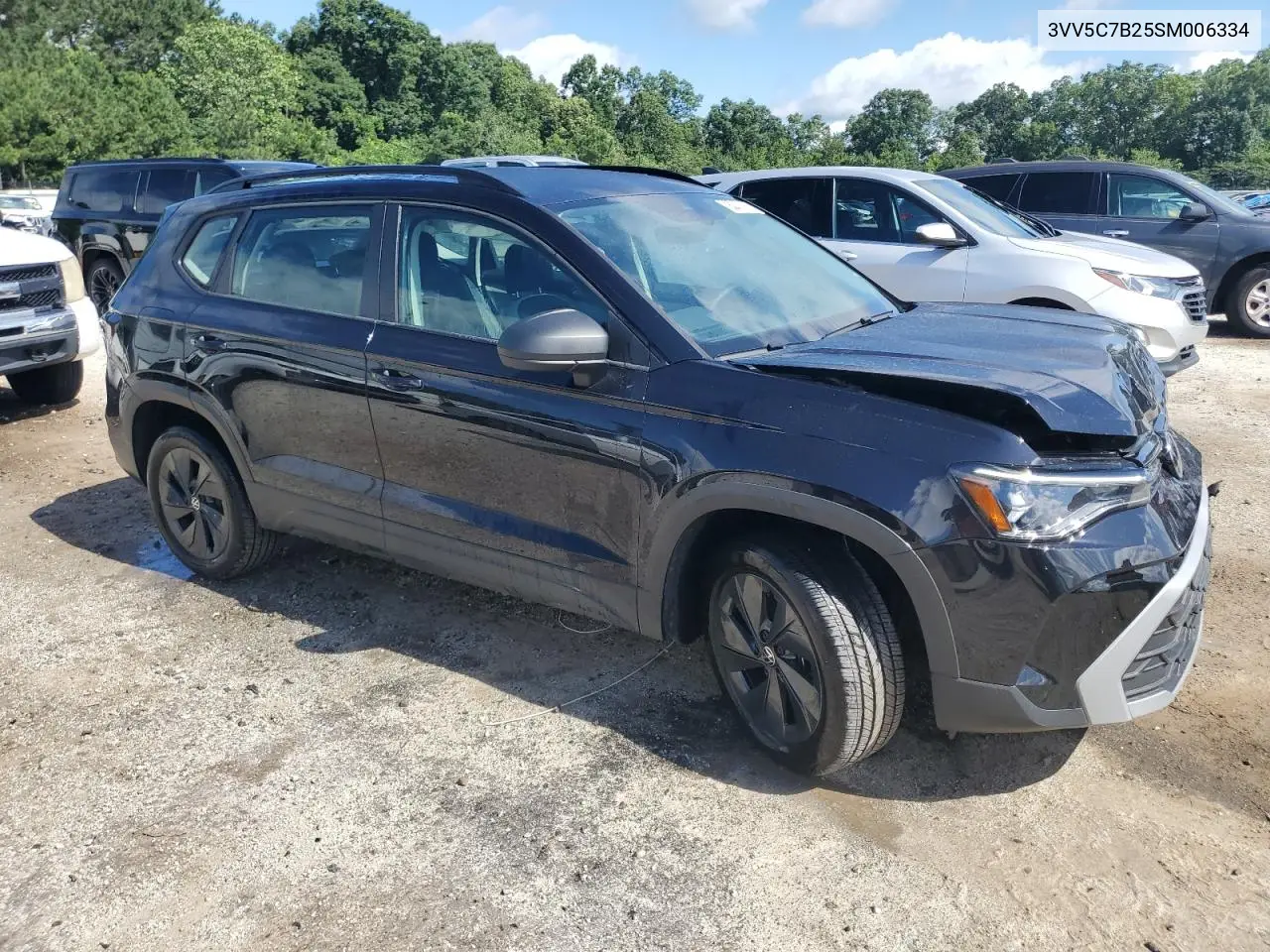 2025 Volkswagen Taos S VIN: 3VV5C7B25SM006334 Lot: 61466095