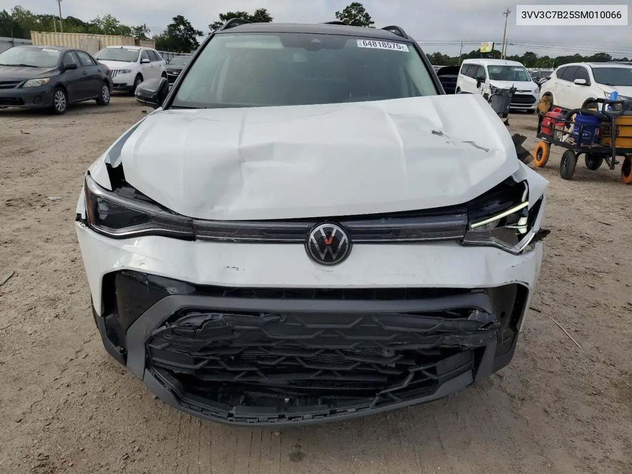 2025 Volkswagen Taos Se Black VIN: 3VV3C7B25SM010066 Lot: 64818575