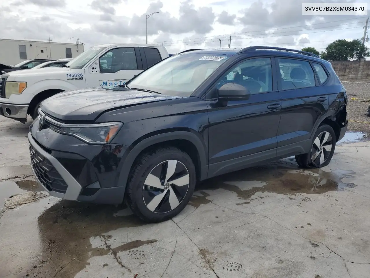 2025 Volkswagen Taos S VIN: 3VV8C7B2XSM034370 Lot: 65409025