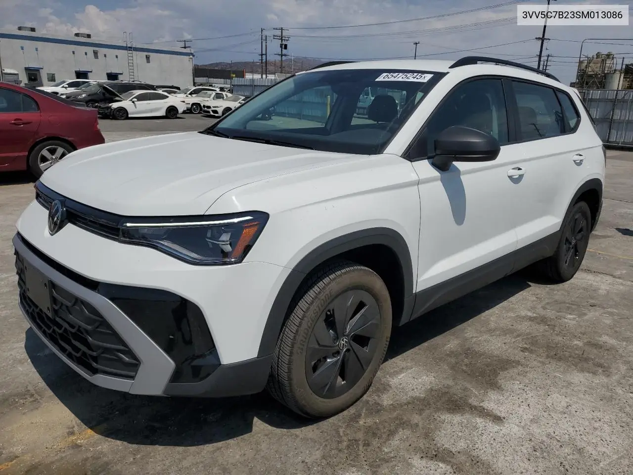 2025 Volkswagen Taos S VIN: 3VV5C7B23SM013086 Lot: 65475245