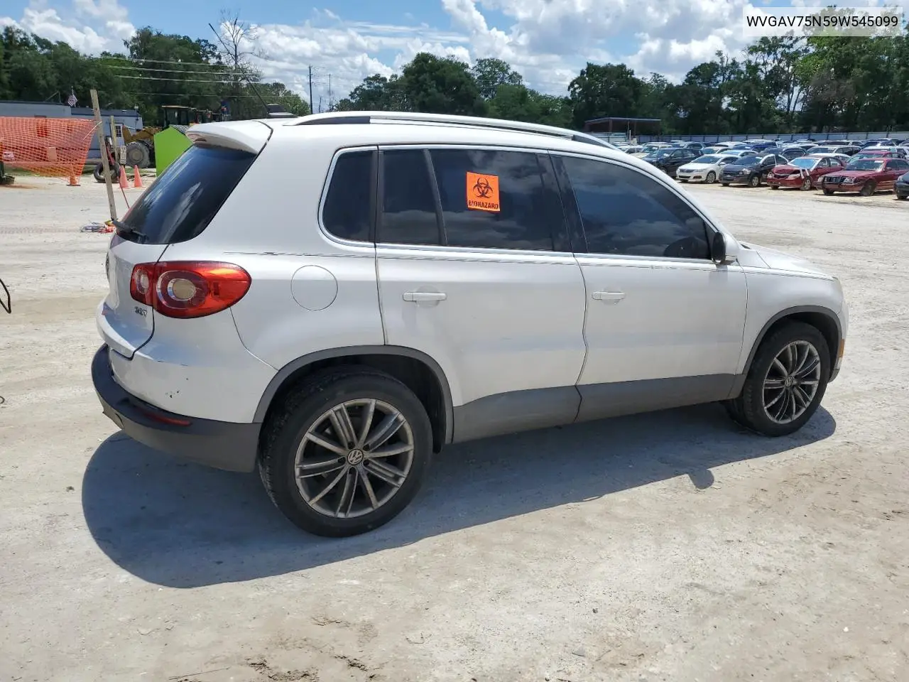 2009 Volkswagen Tiguan S VIN: WVGAV75N59W545099 Lot: 56583375