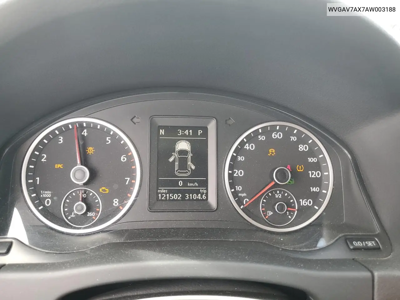 2010 Volkswagen Tiguan S VIN: WVGAV7AX7AW003188 Lot: 56692535