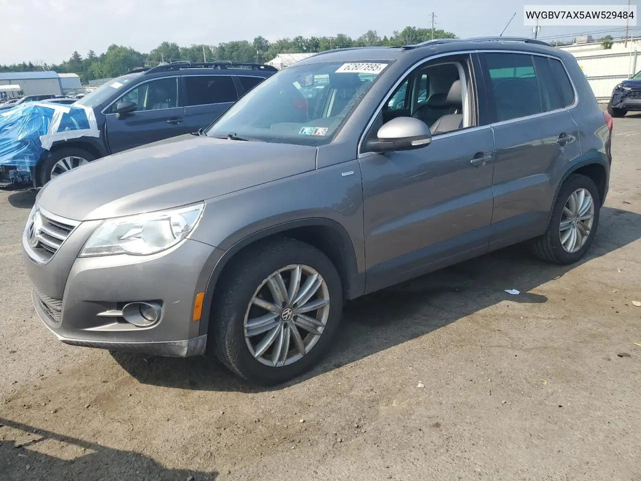 2010 Volkswagen Tiguan Se VIN: WVGBV7AX5AW529484 Lot: 62807895
