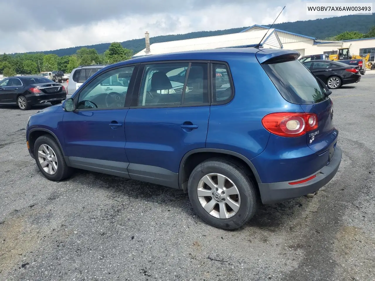 2010 Volkswagen Tiguan Se VIN: WVGBV7AX6AW003493 Lot: 63306055