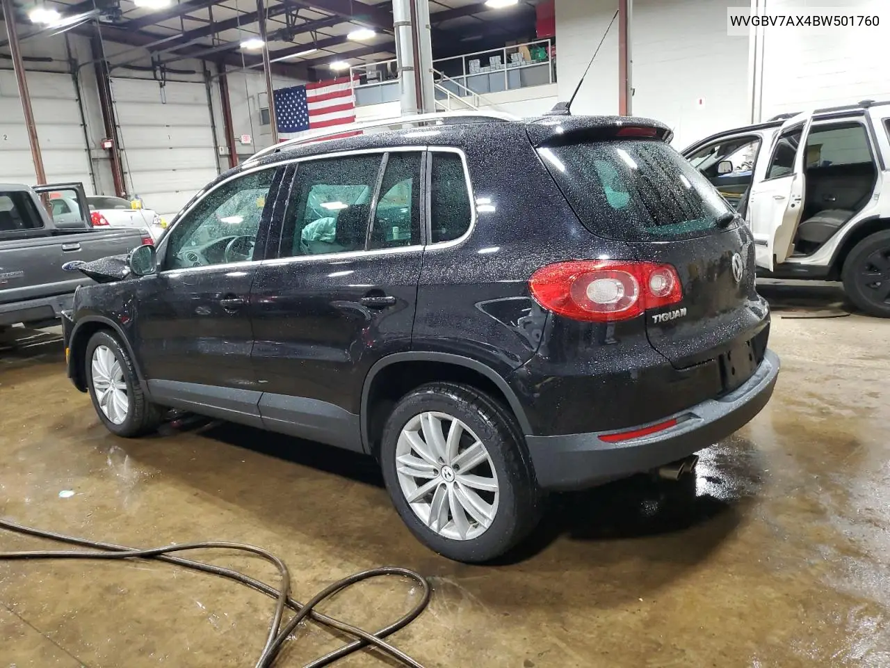 2011 Volkswagen Tiguan S VIN: WVGBV7AX4BW501760 Lot: 61918245