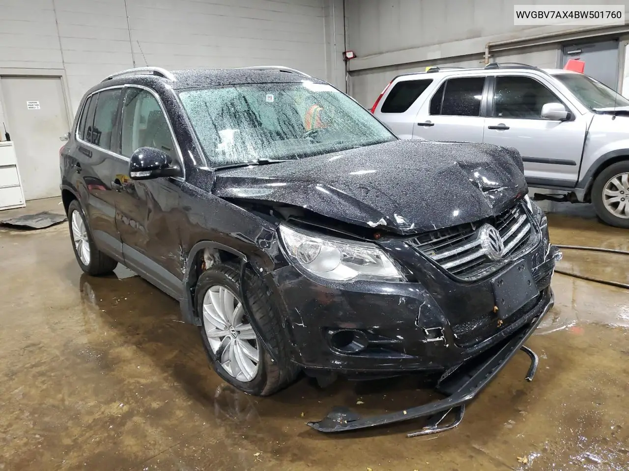 2011 Volkswagen Tiguan S VIN: WVGBV7AX4BW501760 Lot: 61918245