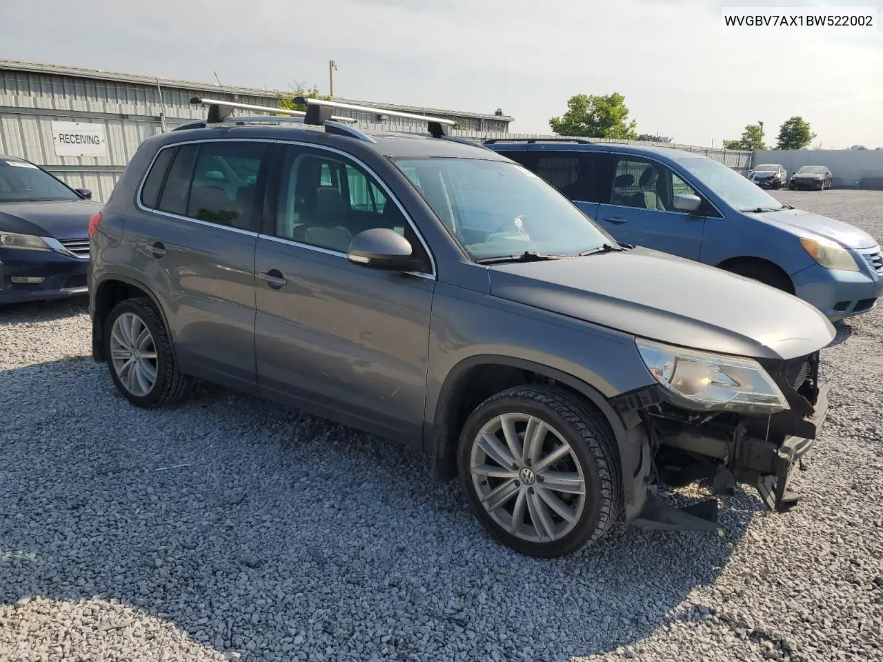 2011 Volkswagen Tiguan S VIN: WVGBV7AX1BW522002 Lot: 62348525