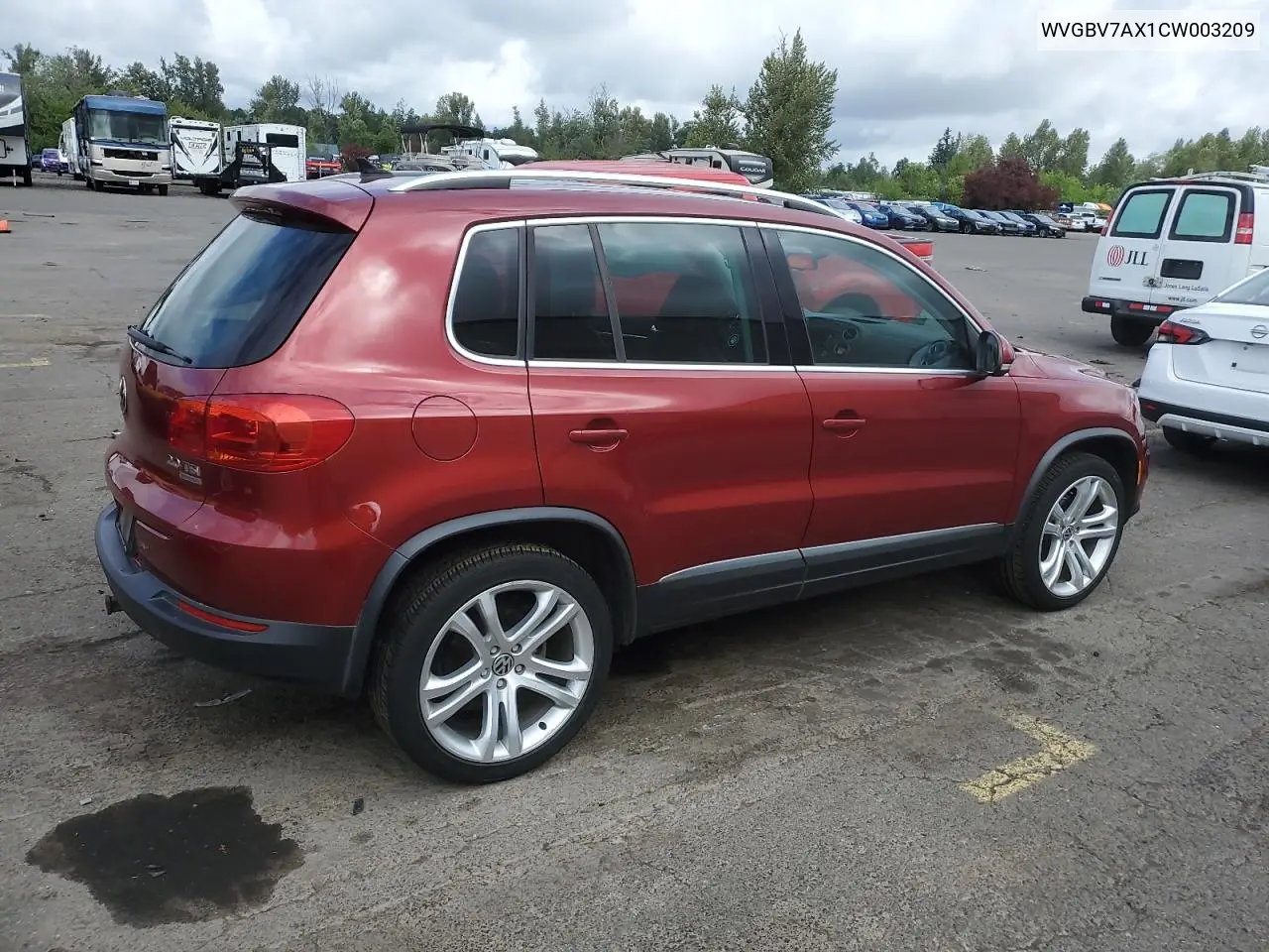 2012 Volkswagen Tiguan S VIN: WVGBV7AX1CW003209 Lot: 56904205
