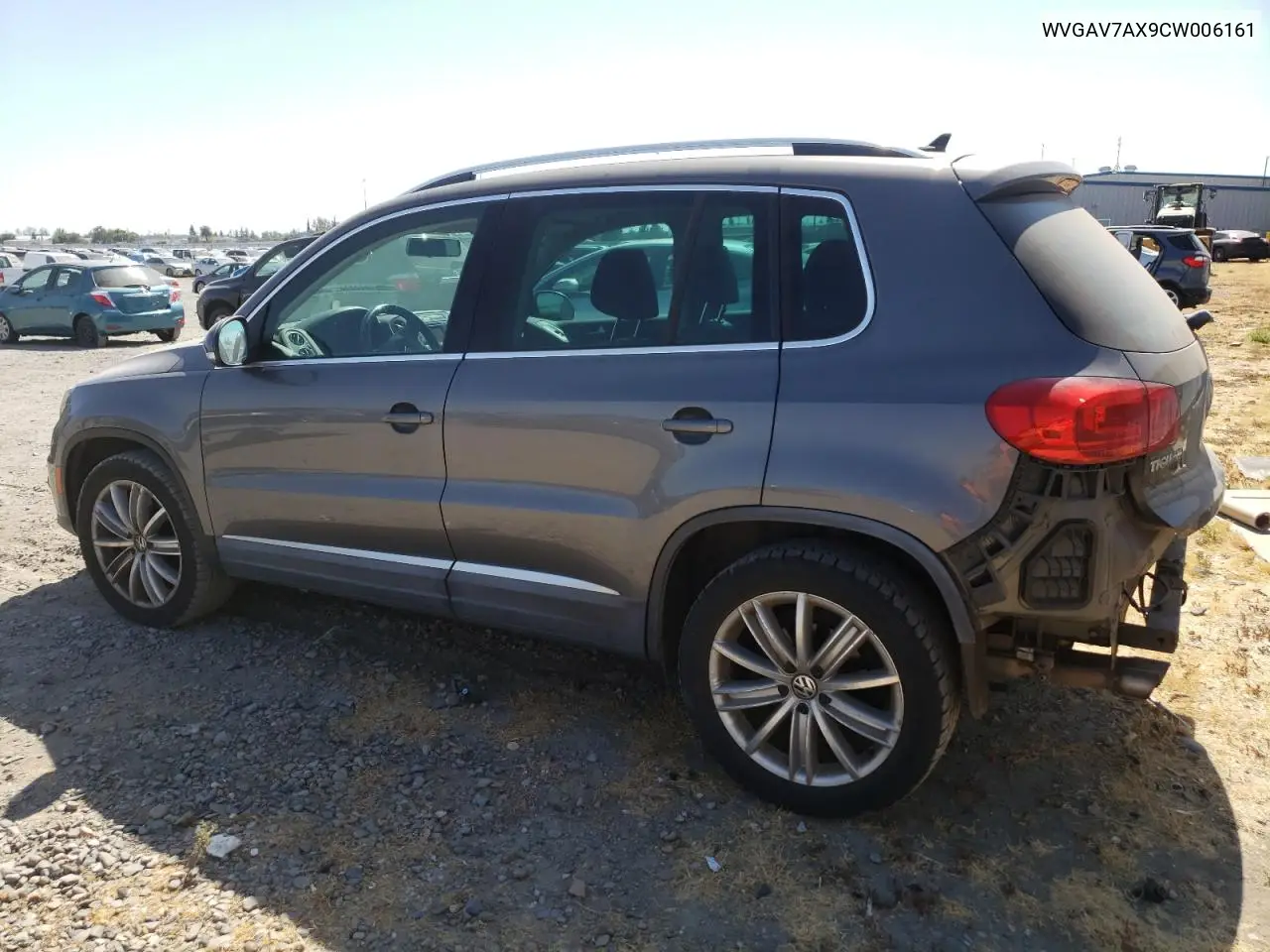 2012 Volkswagen Tiguan S VIN: WVGAV7AX9CW006161 Lot: 61789085