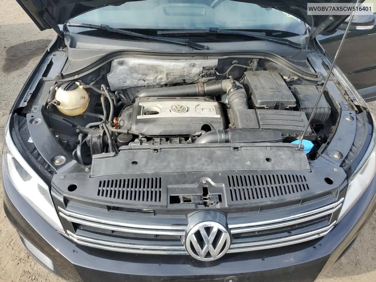 2012 Volkswagen Tiguan S VIN: WVGBV7AX5CW516401 Lot: 62790895