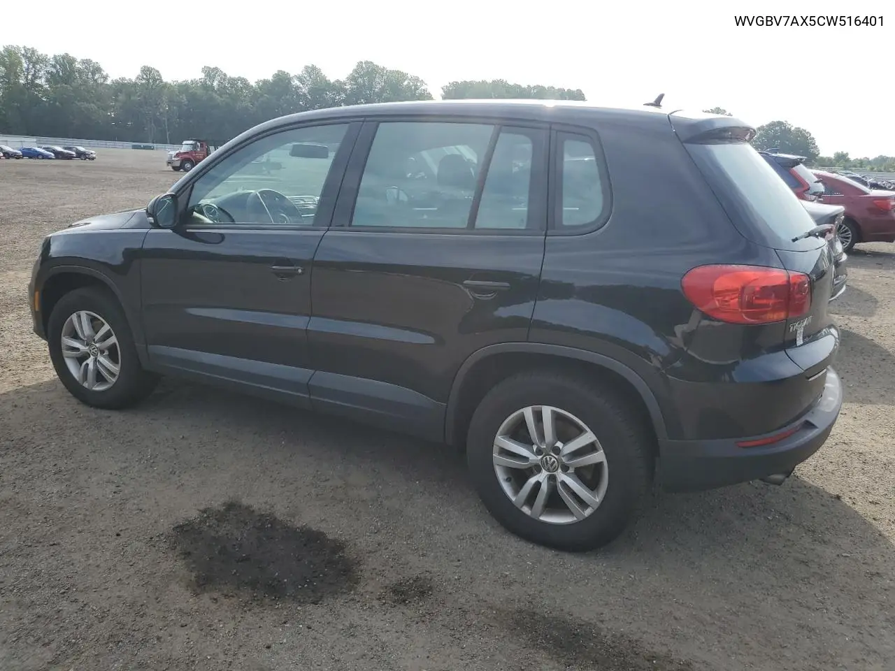 2012 Volkswagen Tiguan S VIN: WVGBV7AX5CW516401 Lot: 62790895