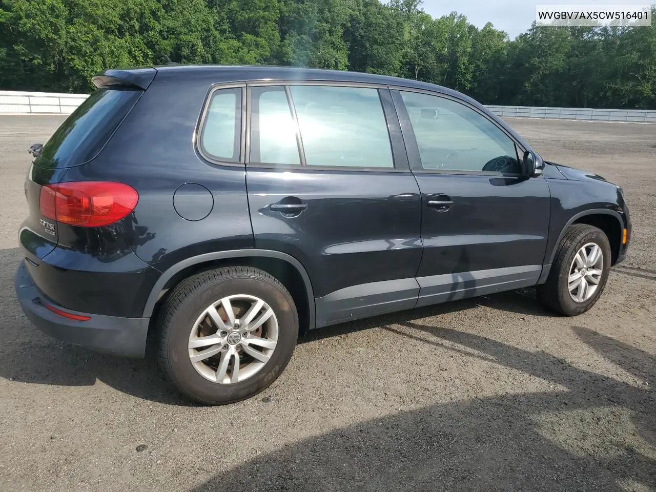 2012 Volkswagen Tiguan S VIN: WVGBV7AX5CW516401 Lot: 62790895