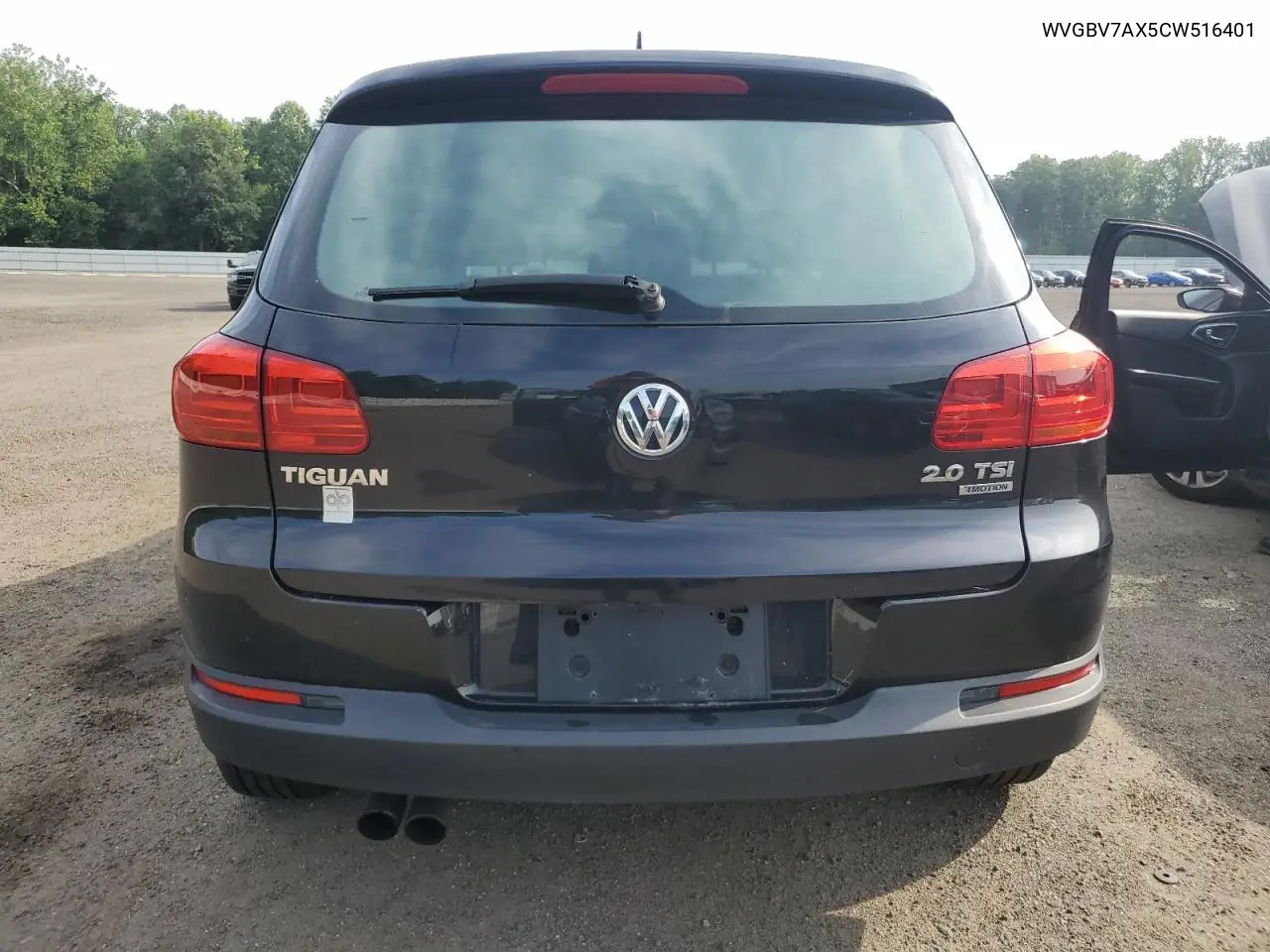 2012 Volkswagen Tiguan S VIN: WVGBV7AX5CW516401 Lot: 62790895