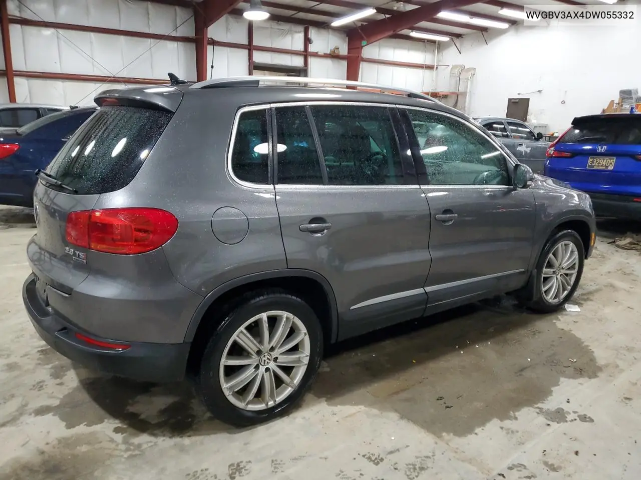 2013 Volkswagen Tiguan S VIN: WVGBV3AX4DW055332 Lot: 42297805