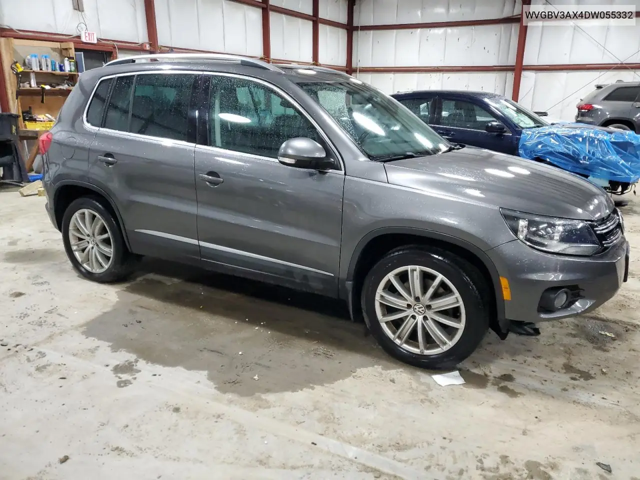 2013 Volkswagen Tiguan S VIN: WVGBV3AX4DW055332 Lot: 42297805