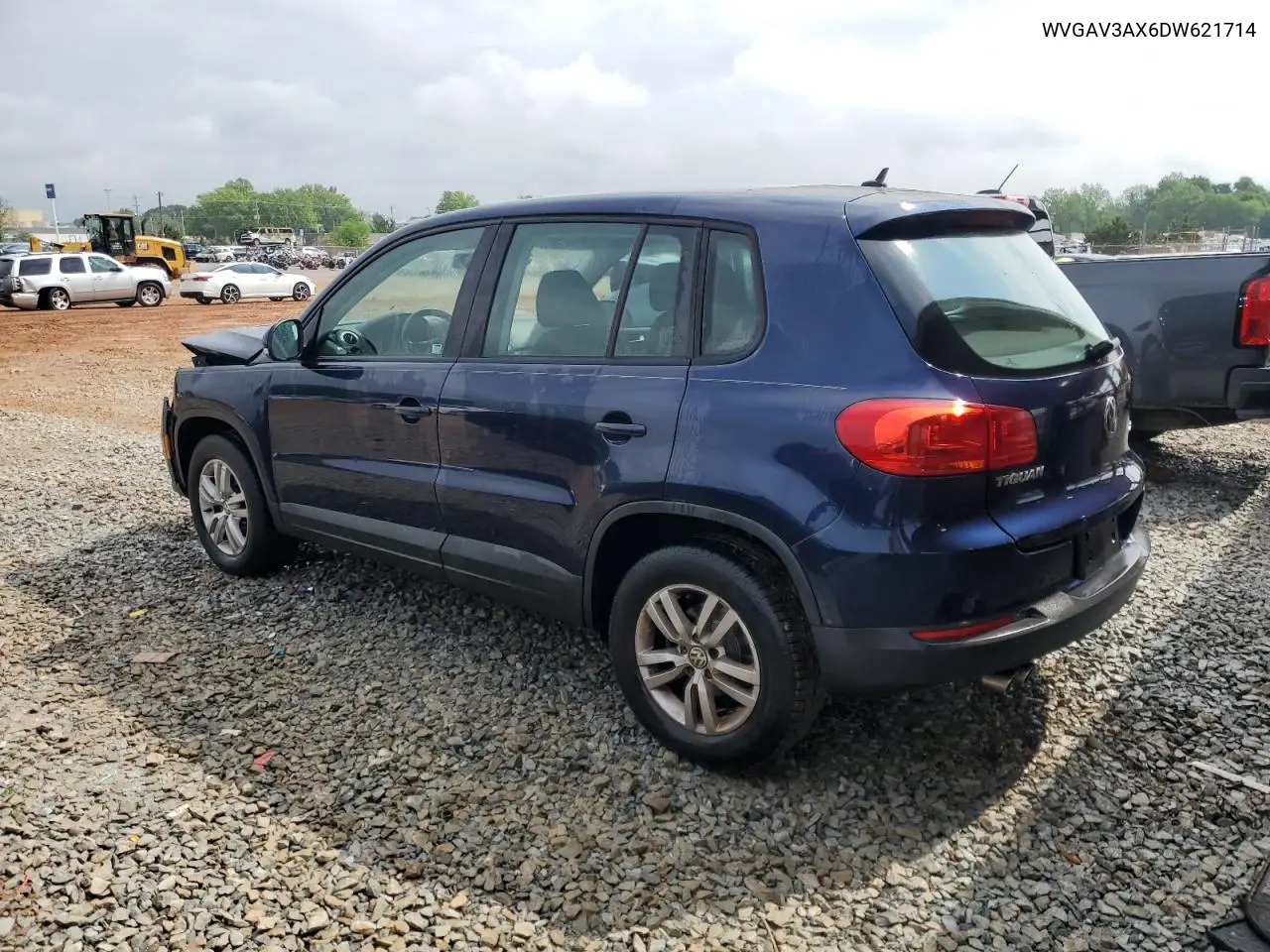 2013 Volkswagen Tiguan S VIN: WVGAV3AX6DW621714 Lot: 54730565
