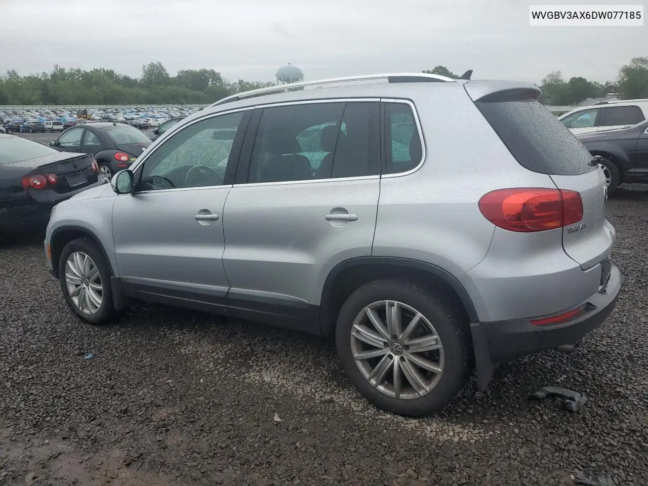 2013 Volkswagen Tiguan S VIN: WVGBV3AX6DW077185 Lot: 57061005