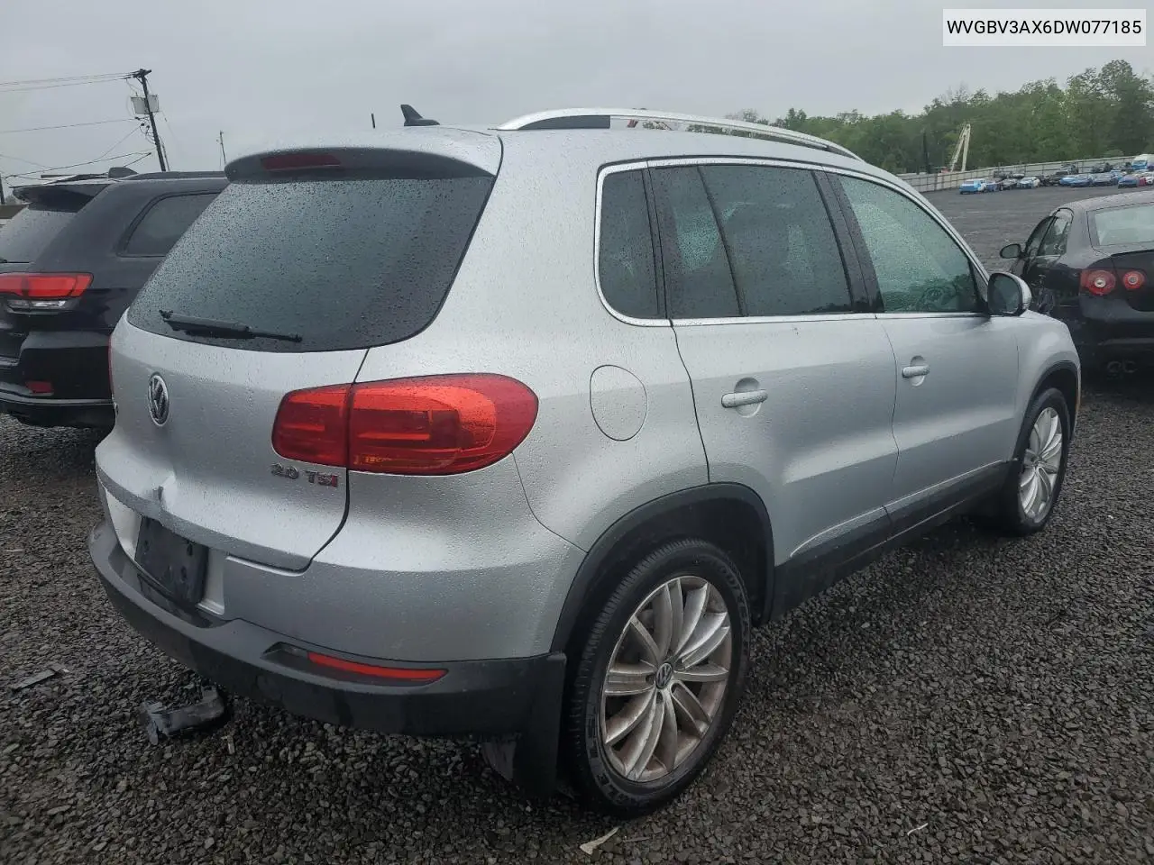 2013 Volkswagen Tiguan S VIN: WVGBV3AX6DW077185 Lot: 57061005