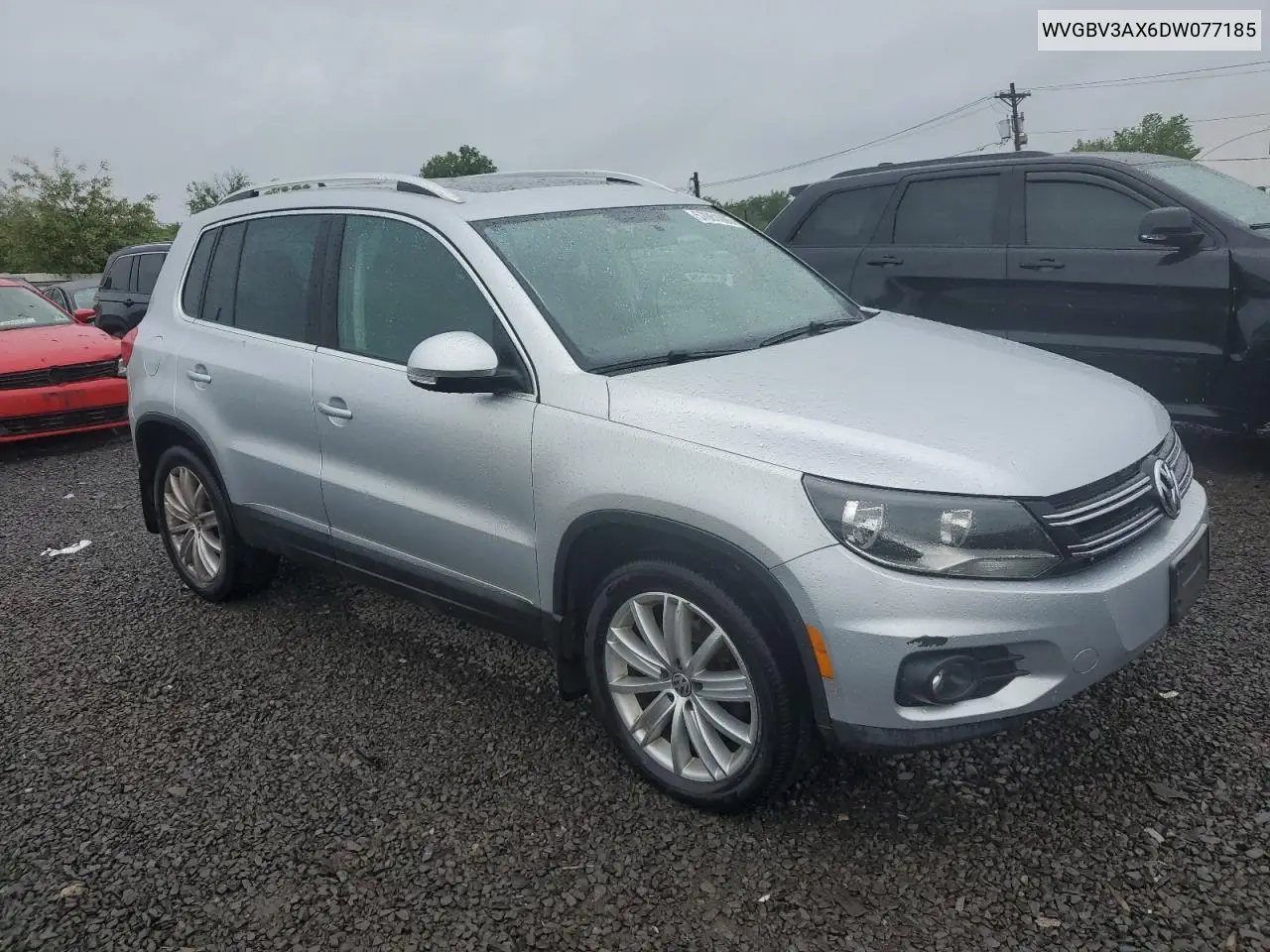 2013 Volkswagen Tiguan S VIN: WVGBV3AX6DW077185 Lot: 57061005