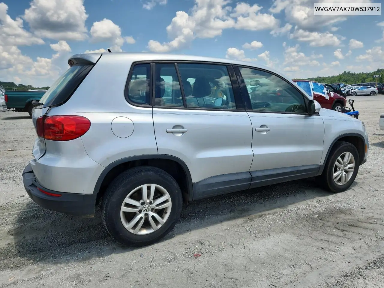 2013 Volkswagen Tiguan S VIN: WVGAV7AX7DW537912 Lot: 61016465