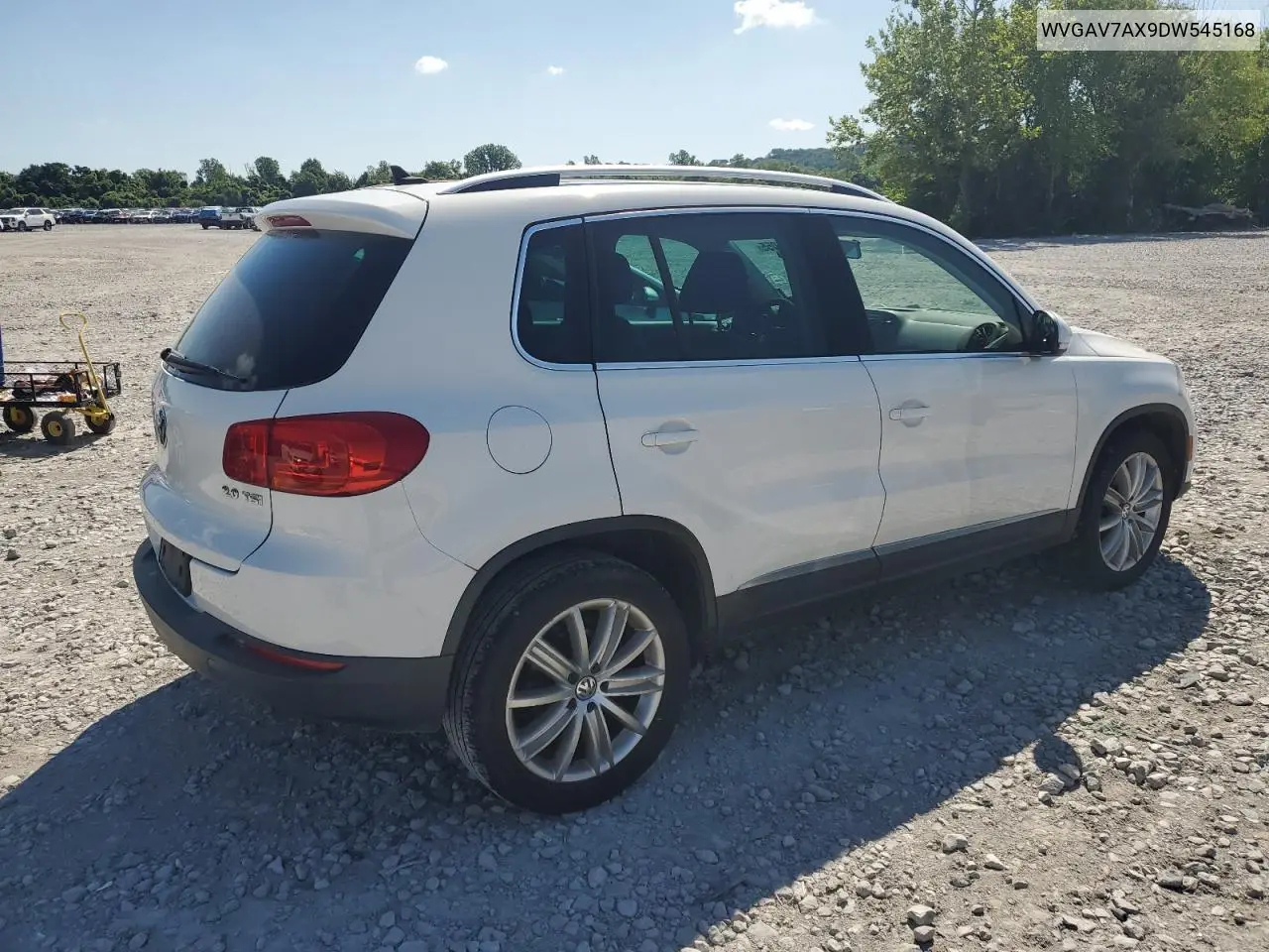 2013 Volkswagen Tiguan S VIN: WVGAV7AX9DW545168 Lot: 61755055