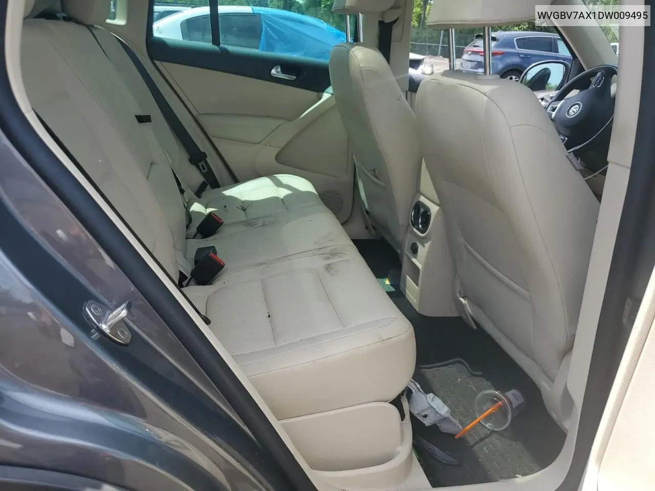 2013 Volkswagen Tiguan S VIN: WVGBV7AX1DW009495 Lot: 62289675