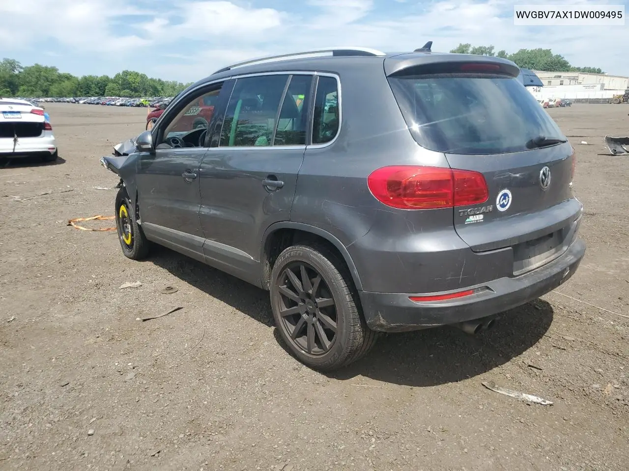 2013 Volkswagen Tiguan S VIN: WVGBV7AX1DW009495 Lot: 62289675