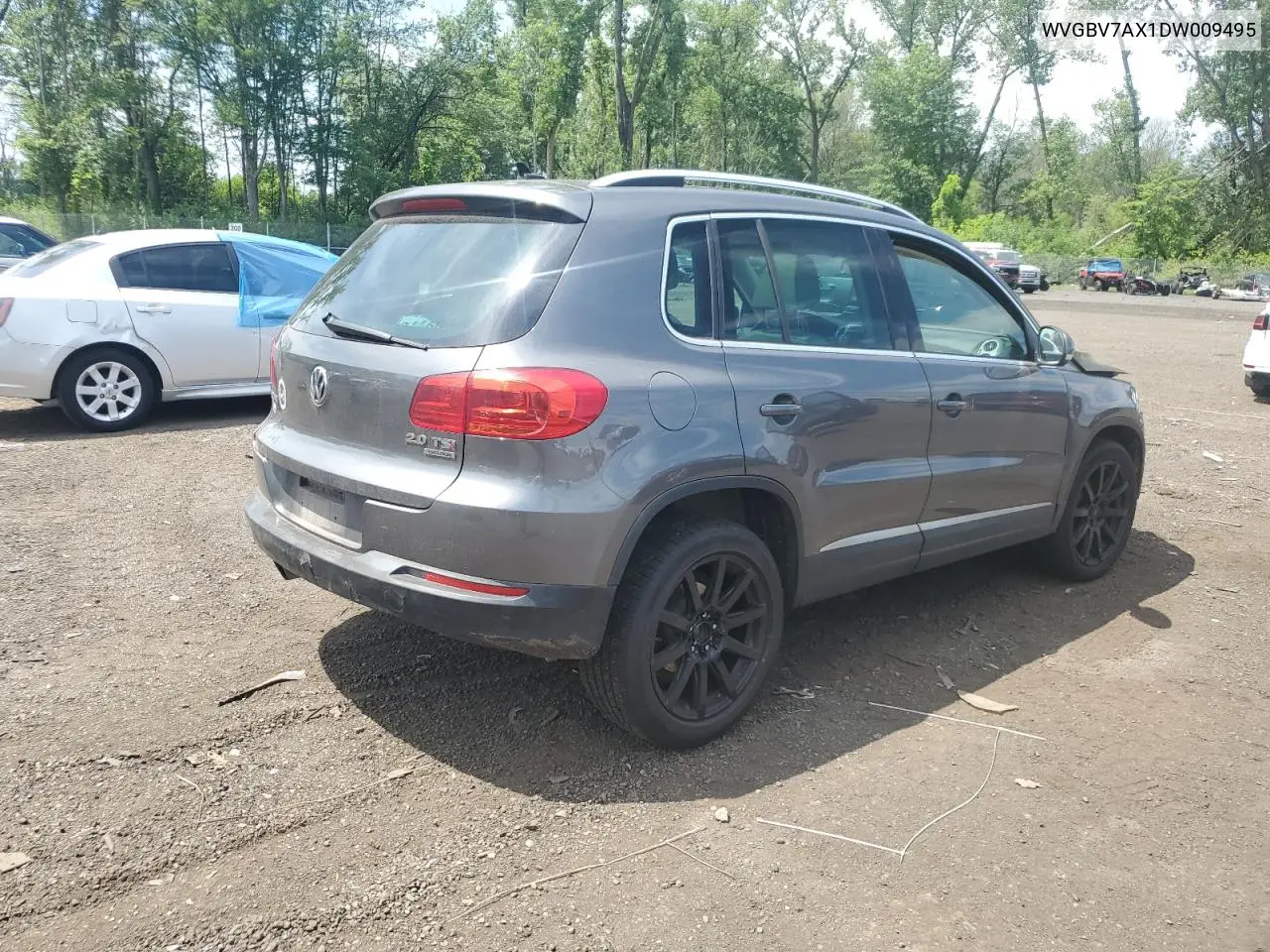 2013 Volkswagen Tiguan S VIN: WVGBV7AX1DW009495 Lot: 62289675