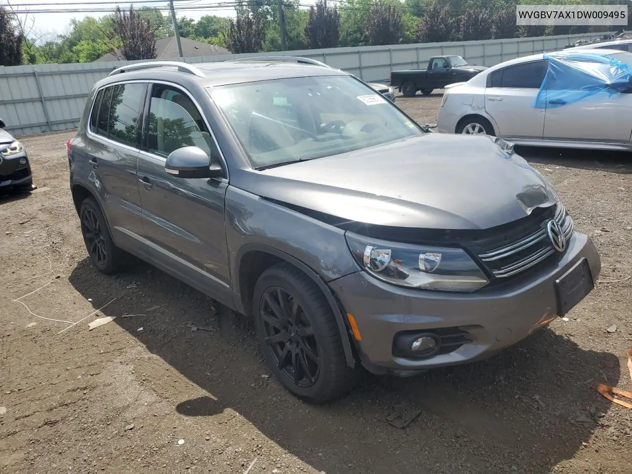 2013 Volkswagen Tiguan S VIN: WVGBV7AX1DW009495 Lot: 62289675
