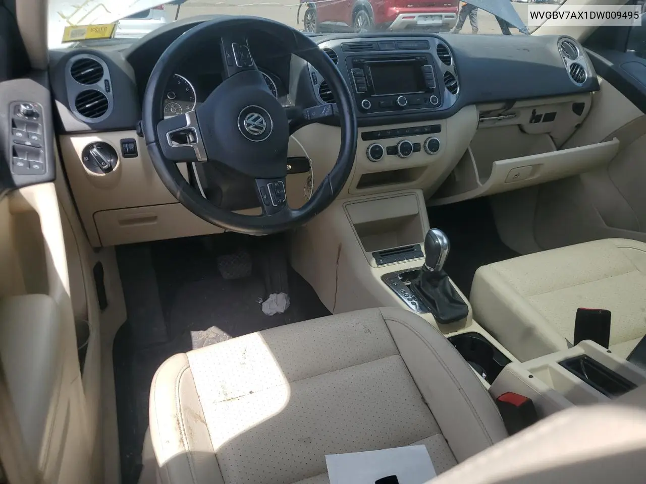 2013 Volkswagen Tiguan S VIN: WVGBV7AX1DW009495 Lot: 62289675