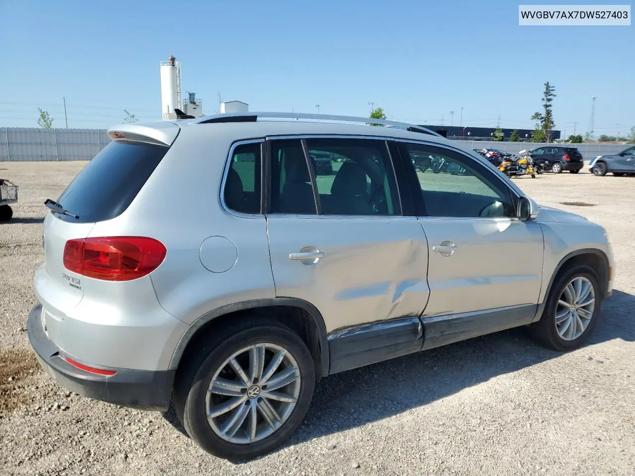 2013 Volkswagen Tiguan S VIN: WVGBV7AX7DW527403 Lot: 62944135