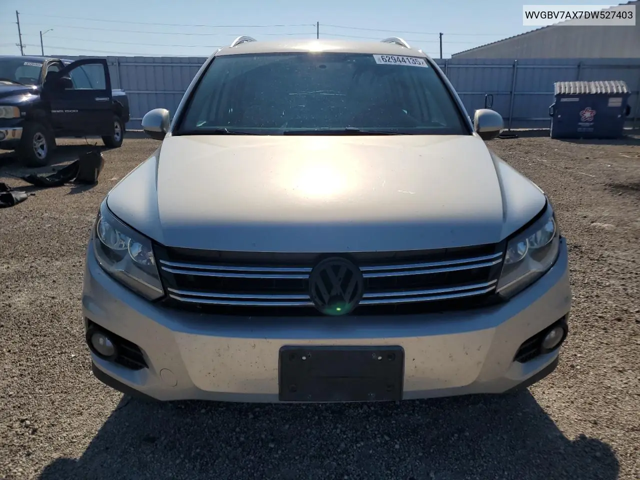2013 Volkswagen Tiguan S VIN: WVGBV7AX7DW527403 Lot: 62944135