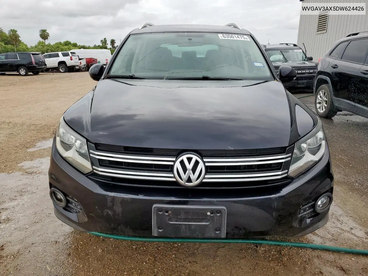 2013 Volkswagen Tiguan S VIN: WVGAV3AX5DW624426 Lot: 63501475