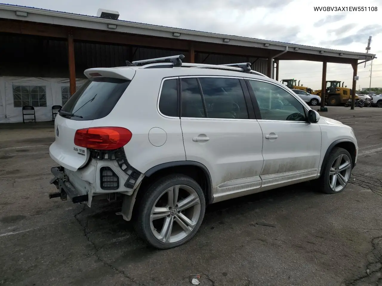 2014 Volkswagen Tiguan S VIN: WVGBV3AX1EW551108 Lot: 56520885