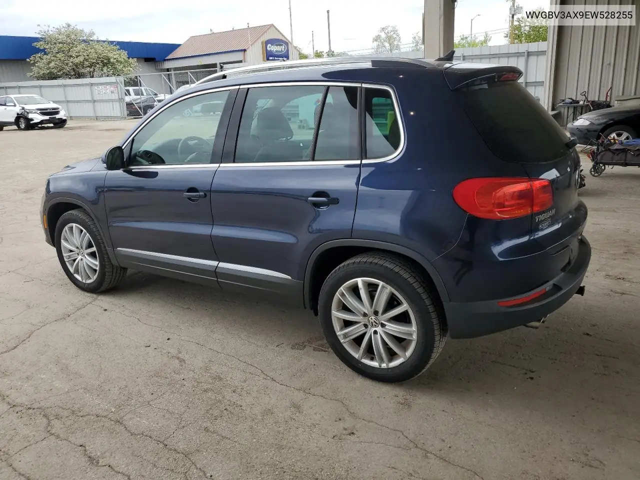 2014 Volkswagen Tiguan S VIN: WVGBV3AX9EW528255 Lot: 56741795