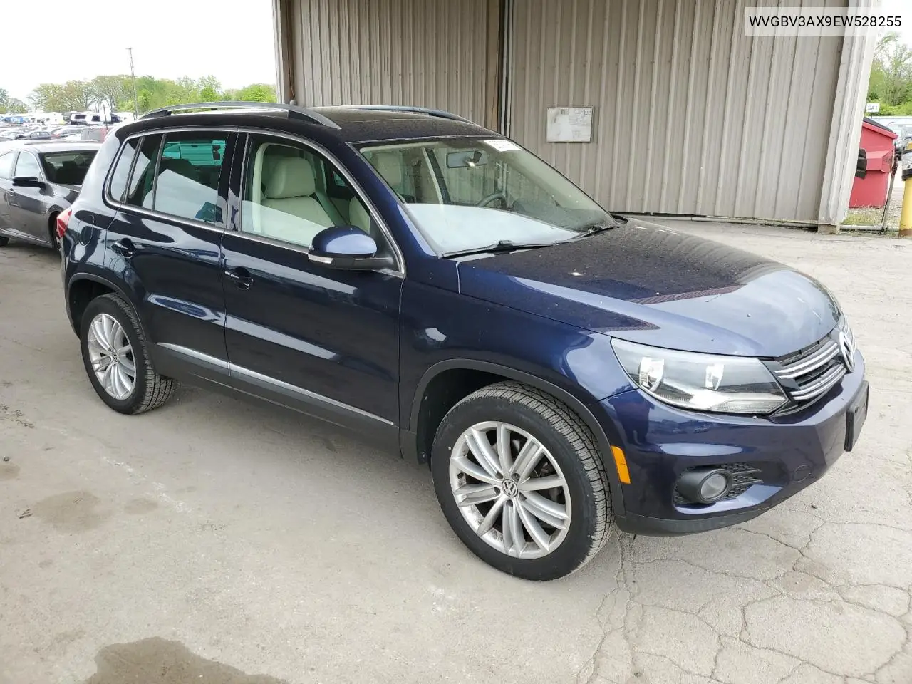2014 Volkswagen Tiguan S VIN: WVGBV3AX9EW528255 Lot: 56741795