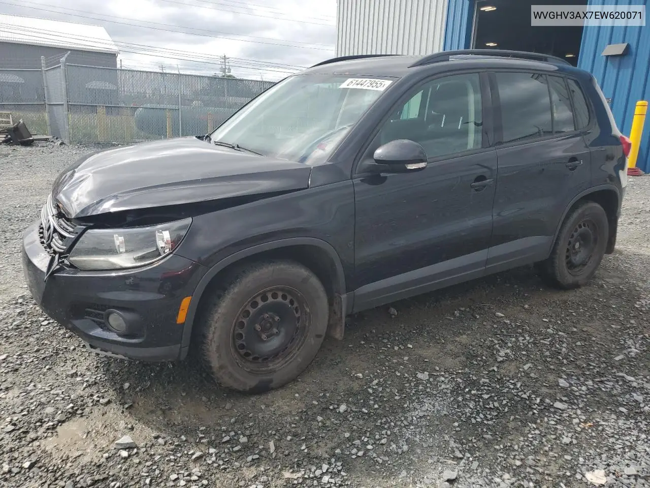 2014 Volkswagen Tiguan S VIN: WVGHV3AX7EW620071 Lot: 61447955