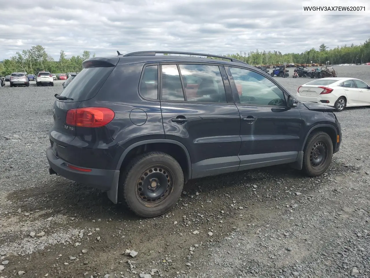 2014 Volkswagen Tiguan S VIN: WVGHV3AX7EW620071 Lot: 61447955