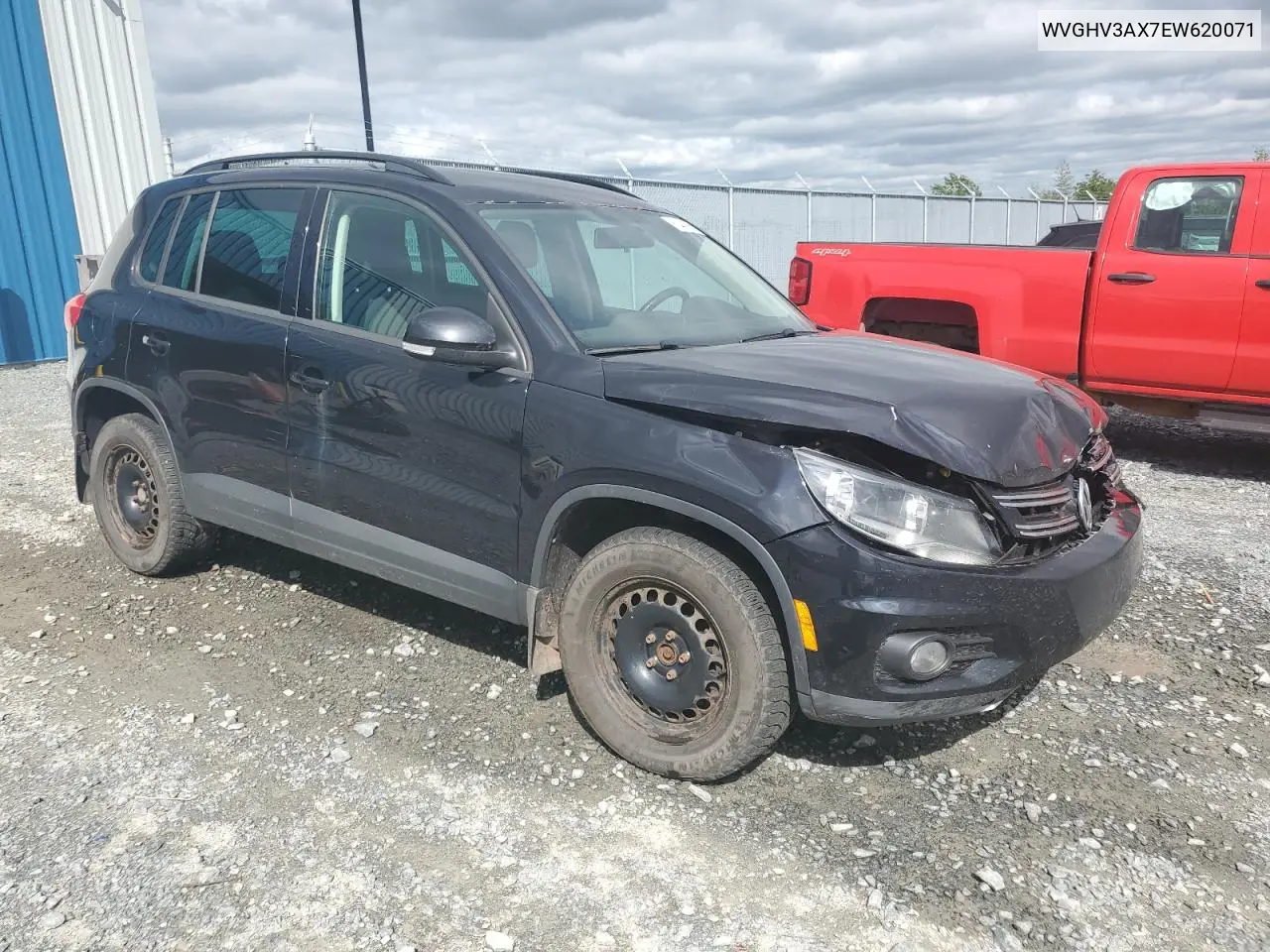 2014 Volkswagen Tiguan S VIN: WVGHV3AX7EW620071 Lot: 61447955